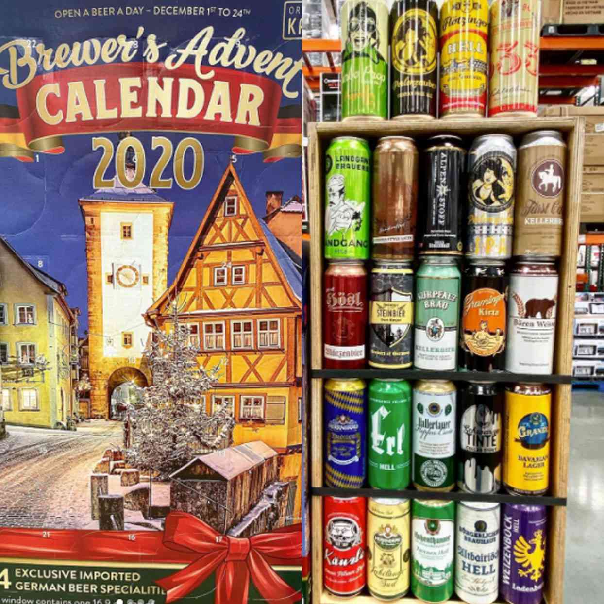 beer advent calendar costco 2021