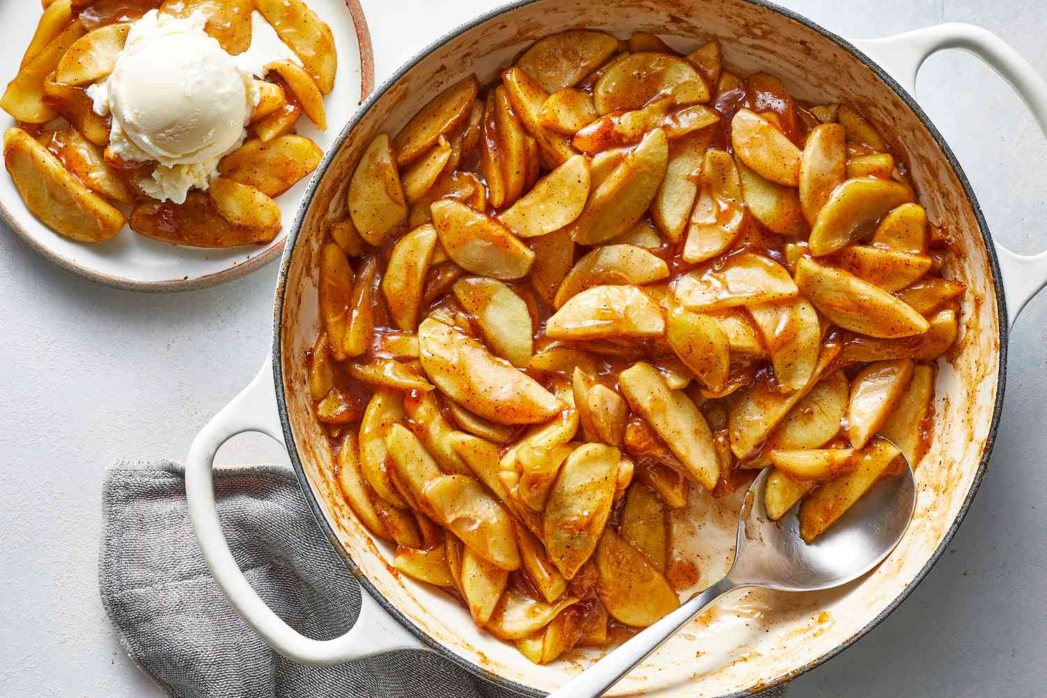 Baked Cinnamon Apple Slices Recipe | EatingWell