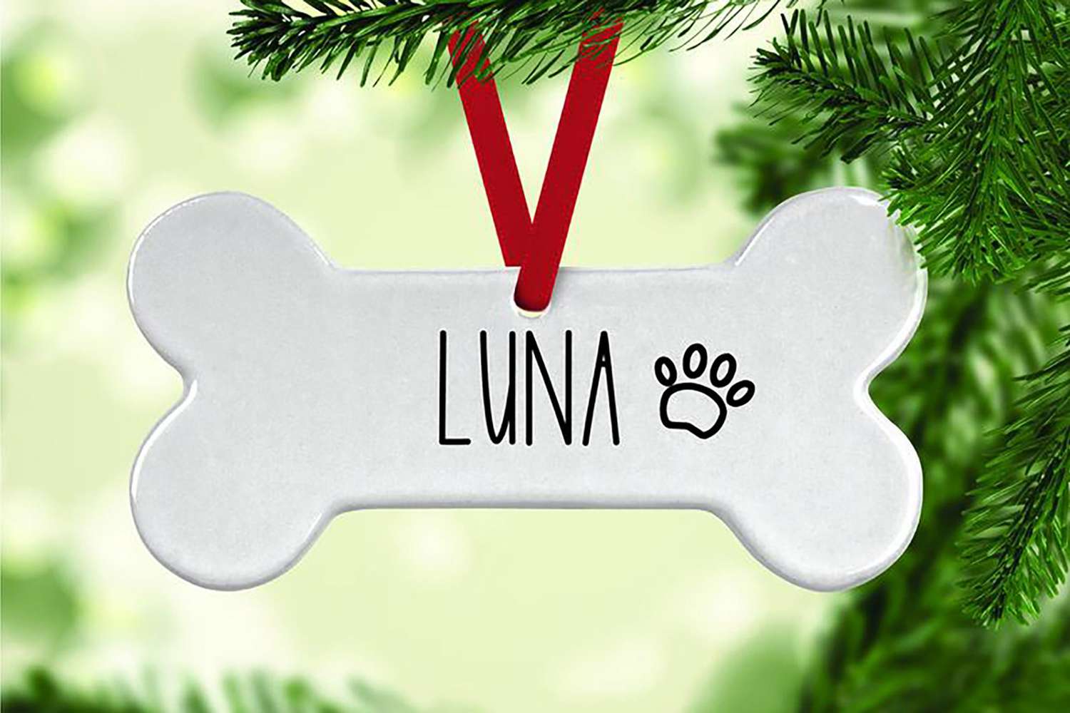 Christmas dog Leash this fun and festive Christmas Leash has bright glass ornaments on a green background Great Christmas dog gift