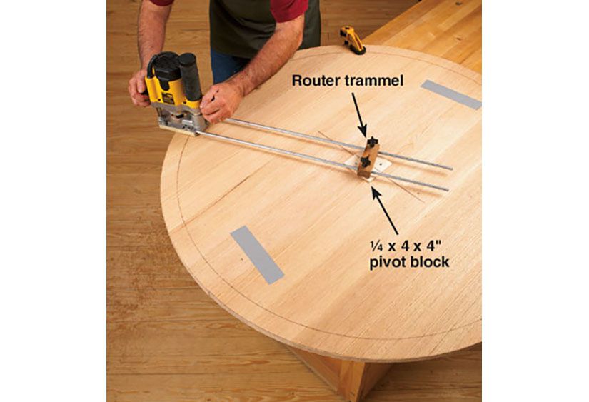 How to Use a Router to Cut a Circle 