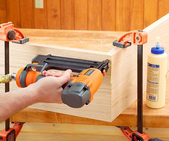 Woodworking Tool Kit Brad Pin Nailer Air Pneumatic Trim Nailers Nail Gun Nailgun 
