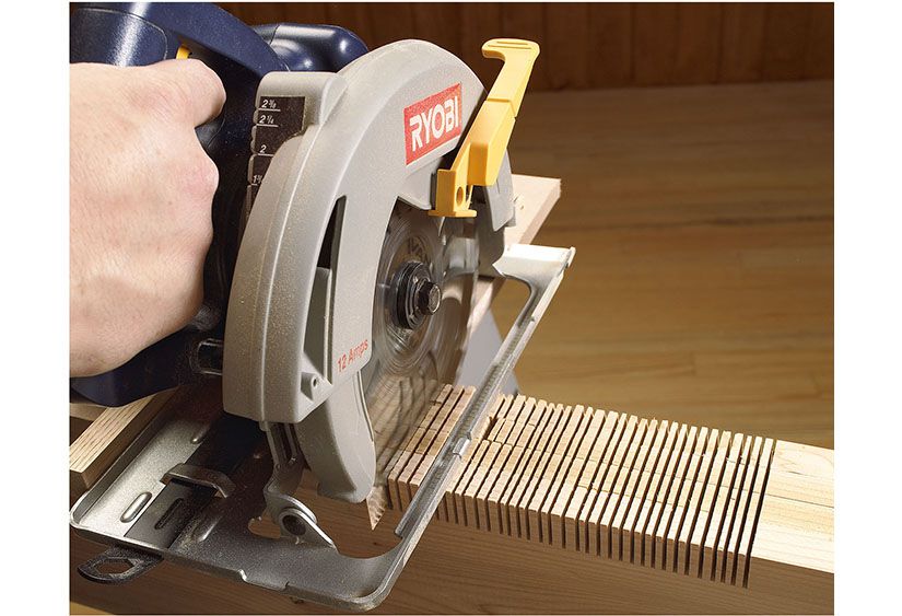 How to Cut a Dado With a Circular Saw 