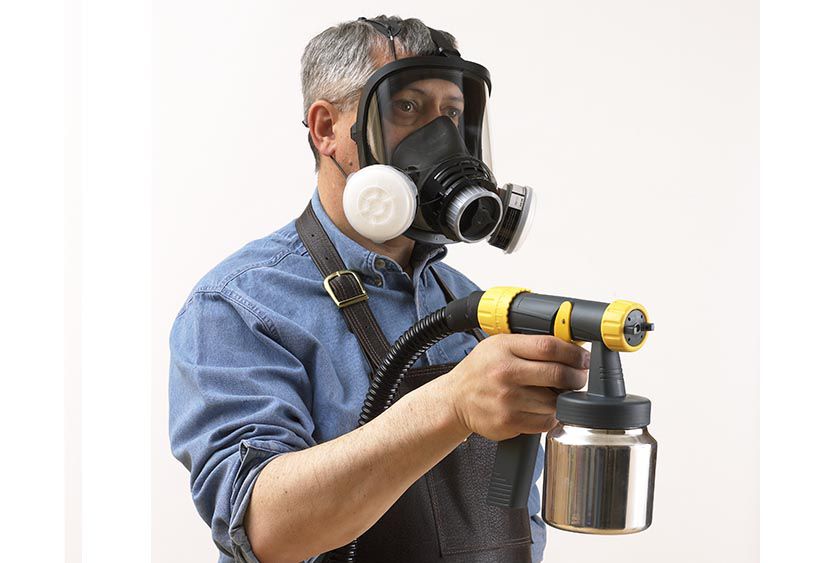 What type of respirator should I use for woodworking?