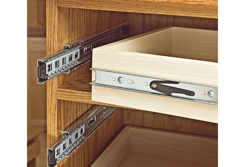 Drawer Slides Demystified Wood, How To Remove Dresser Drawer With Side Metal Slide