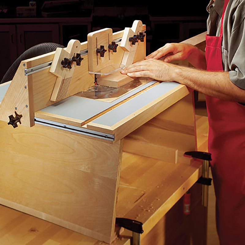 Benchtop Router Table Woodworking Plan