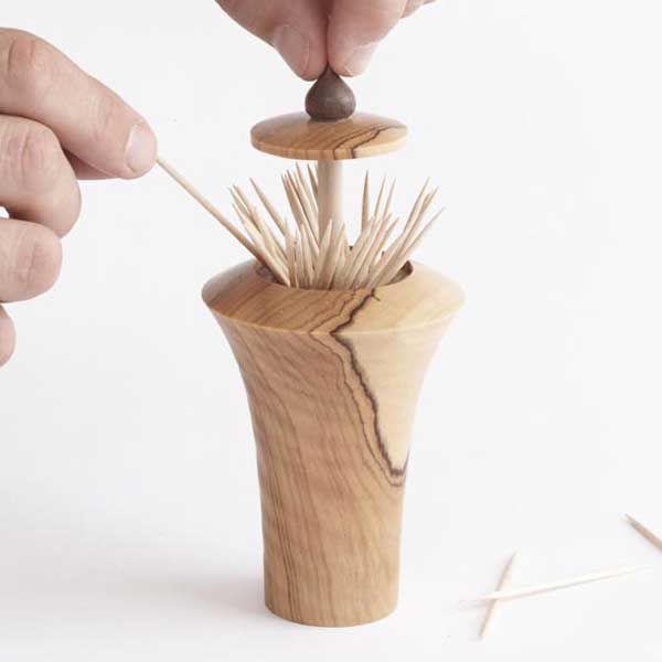 Toothpick Dispenser Woodworking Plan, Wooden Toothpick Dispenser