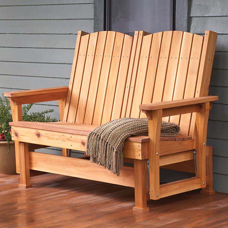 Easy Breezy Glider Woodworking Plan Wood, Outdoor Wooden Furniture Plans Free
