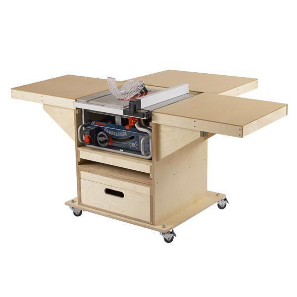 Accompany syllable skinny Quick-Convert Tablesaw/Router Station Woodworking Plan | Wood