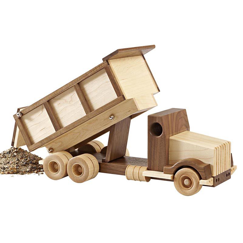 Construction Grade Dump Truck, Wooden Toy Dump Truck Plans