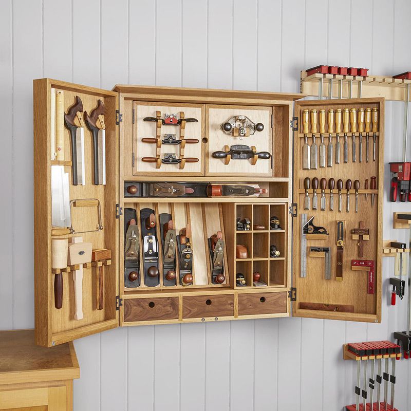 woodworking tool cabinet plans