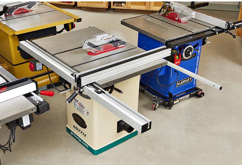Grizzly Vs Jet Table Saw 