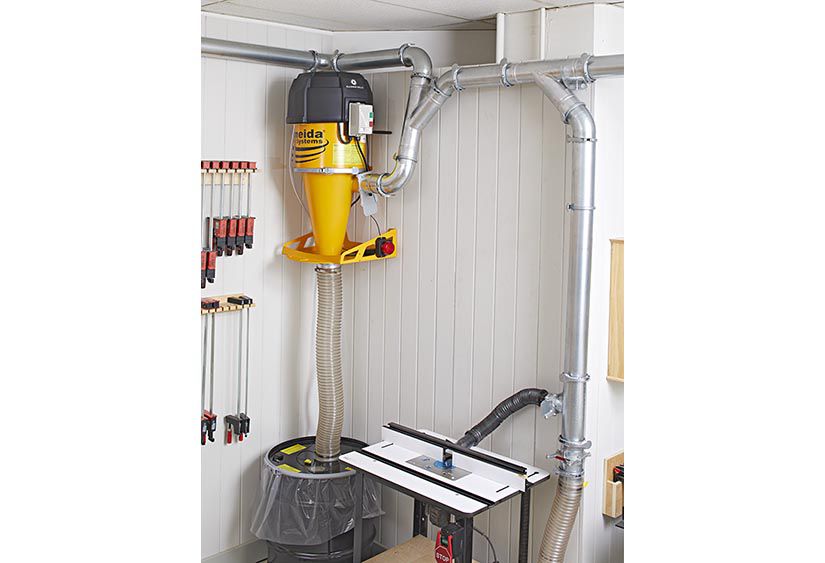 Whole Dust Collection System, Table Saw Dust Collection Plans