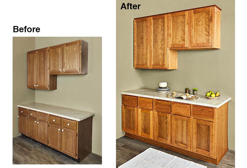 Reface Cabinets For A New Look Wood, Can You Reface Mdf Cabinets