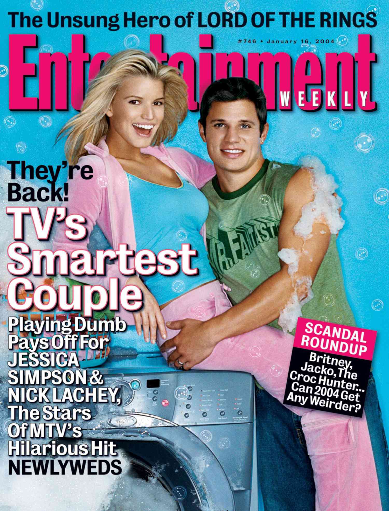 Newlyweds Nick and Jessica: 2004 EW cover story | EW.com