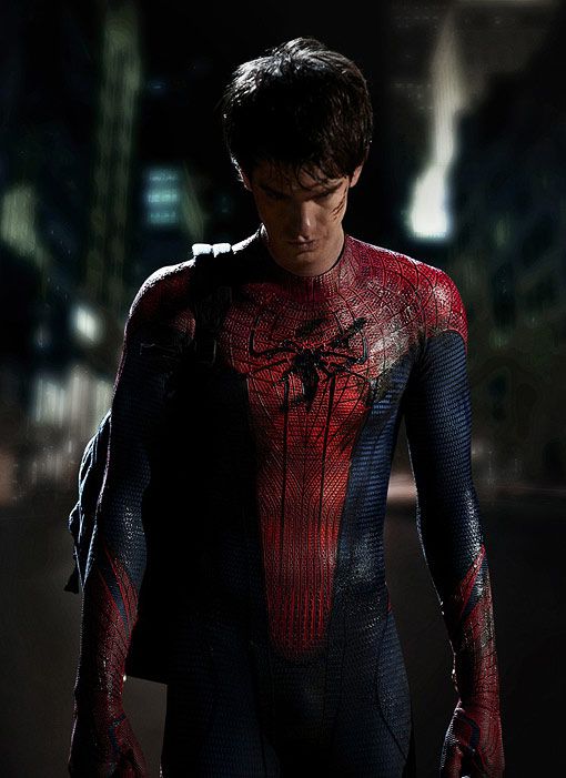 Spider-Man' first look at Garfield in his costume: Why so | EW.com
