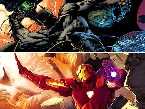Superhero Showdown Semi-Final Round: Batman vs. Iron Man! 