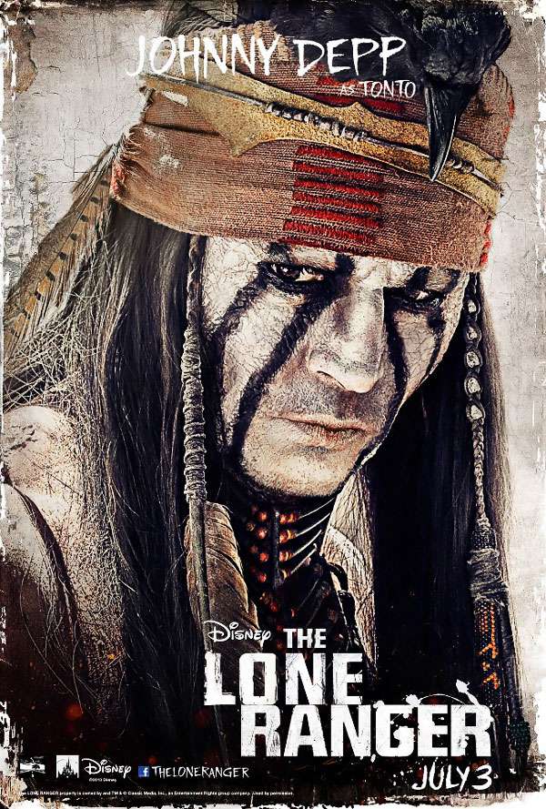 The Lone Ranger and Tonto NEW Poster BW 