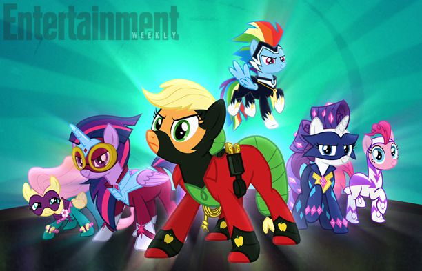 My Little Pony': See the Mane 6 become comic book heroes | EW.com