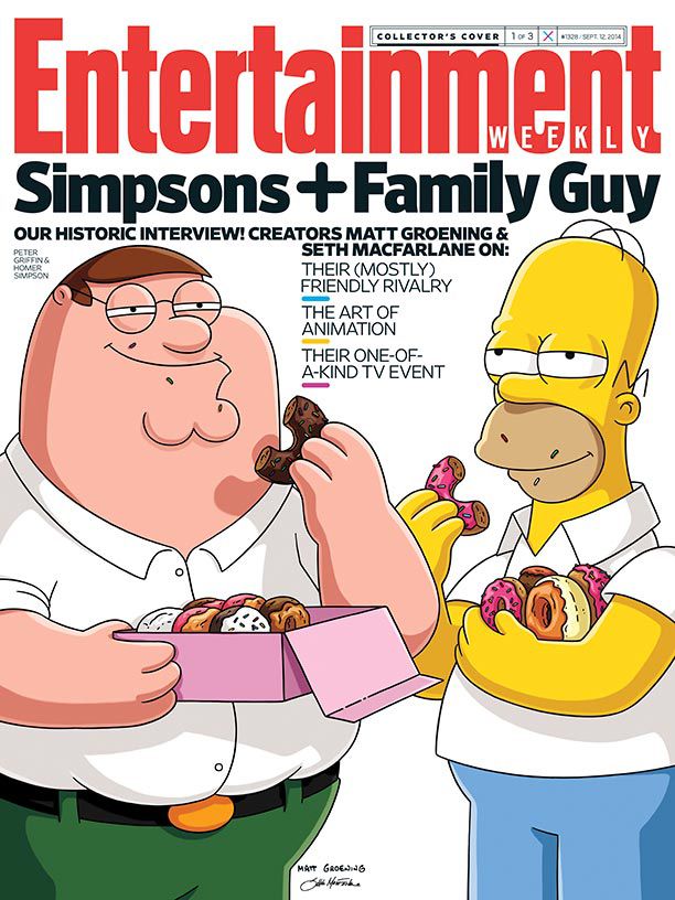 This week's cover: Inside the 'Simpsons'-'Family Guy' crossover 