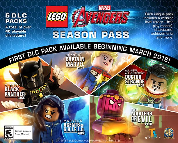 Lego Marvel Avengers season pass details | EW.com