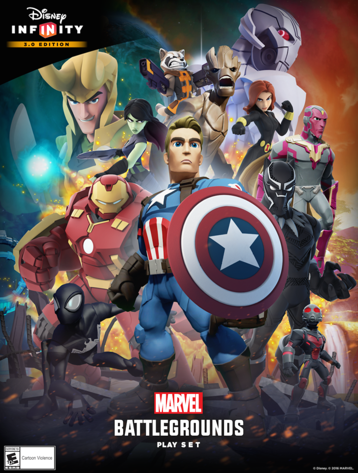 Suri Toestand officieel Disney Infinity 3.0 Marvel Battlegrounds releases | EW.com