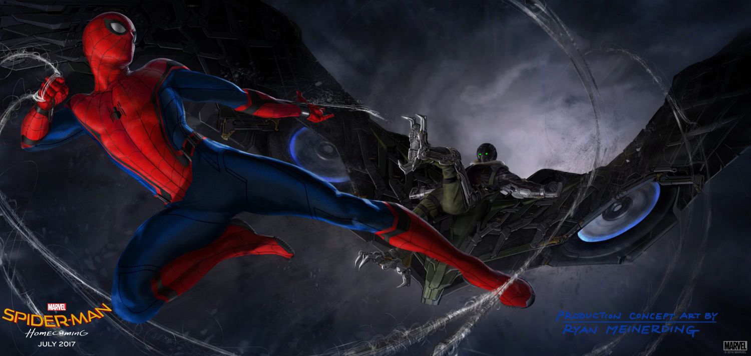 Spider-Man: Homecoming concept art reveals Vulture 