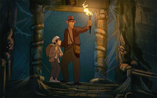 Indiana Jones: Animator unearths incredible cartoon concept 