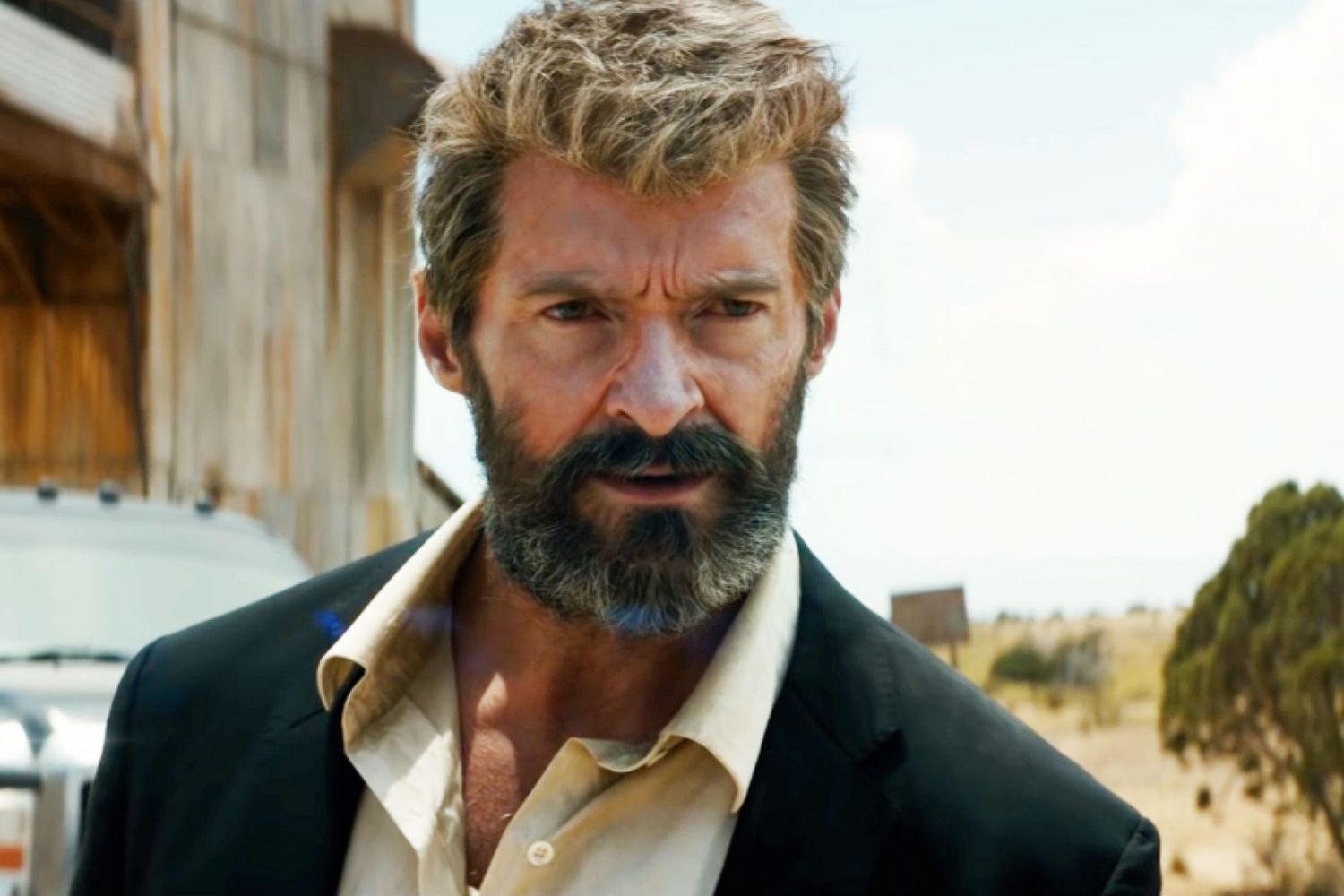 Hugh Jackman as Logan/Wolverine in "Logan" (2017)