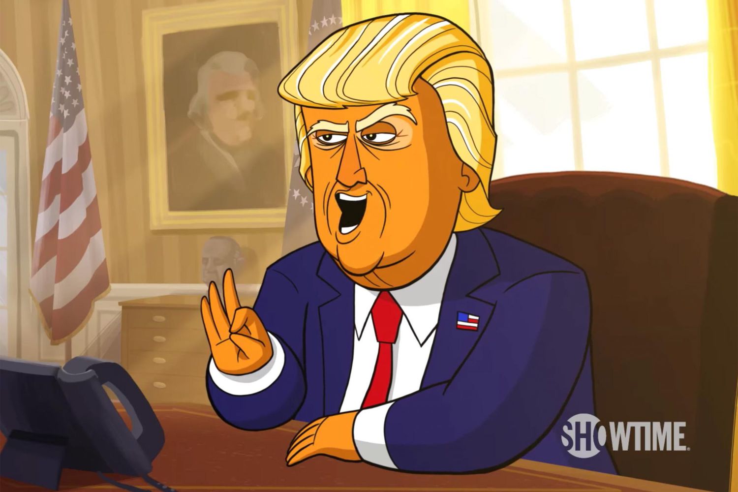 Our Cartoon President: Showtime orders more episodes of Stephen Colbert  series 