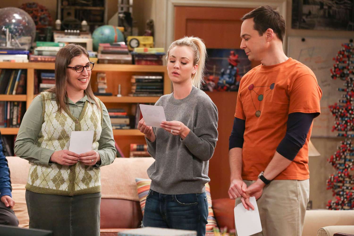Big Bang Theory Recap Season 11 Episode 17 Ew Com They are colleagues, best friends, and roommates, although in all capacities their relationship is always tested primarily by sheldon's. big bang theory recap season 11