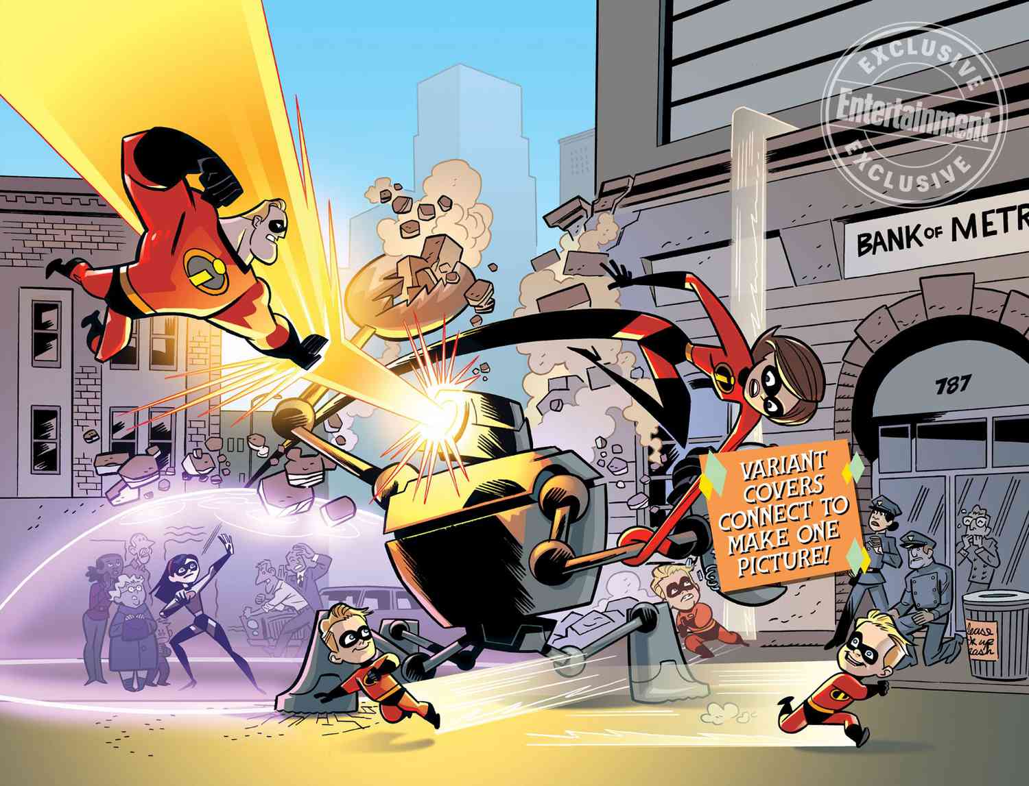 See the exclusive covers for Incredibles 2 tie-in comics 