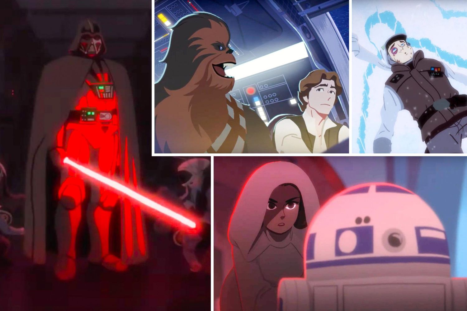 Watch all the new Star Wars: Galaxy of Adventure animated shorts 