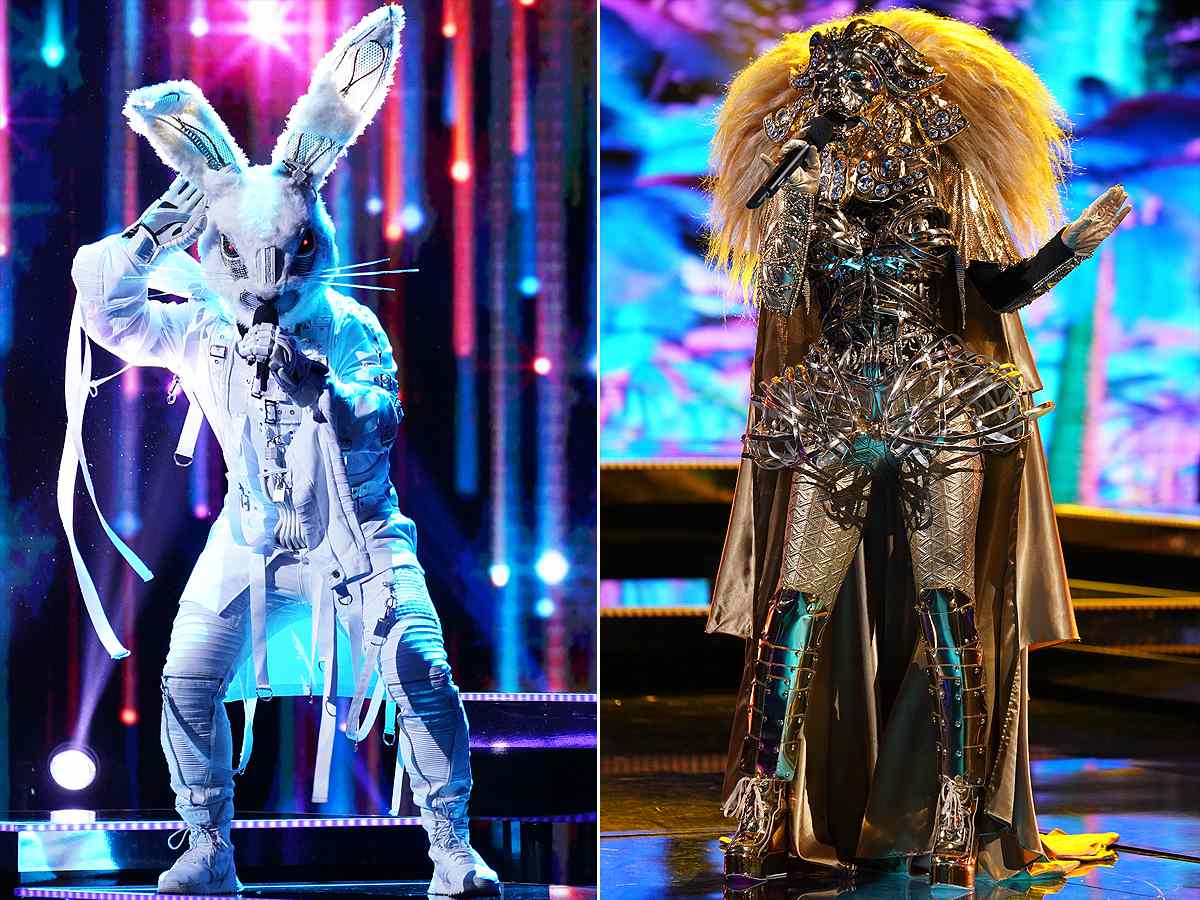 Lionel Green Street Crimineel nachtmerrie The Masked Singer double elimination! Rabbit and Lion revealed during  semifinals | EW.com
