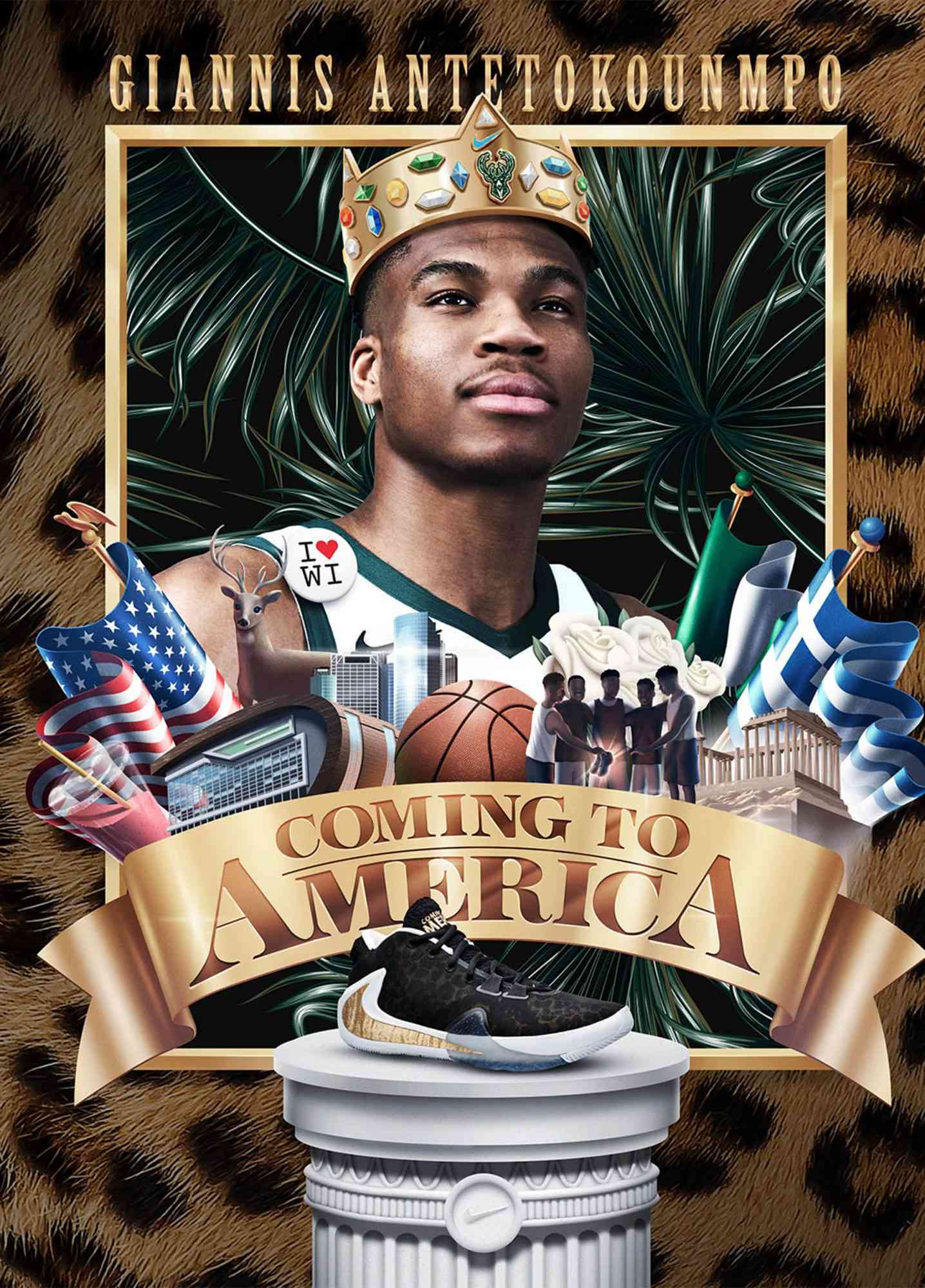giannis coming to america shoes