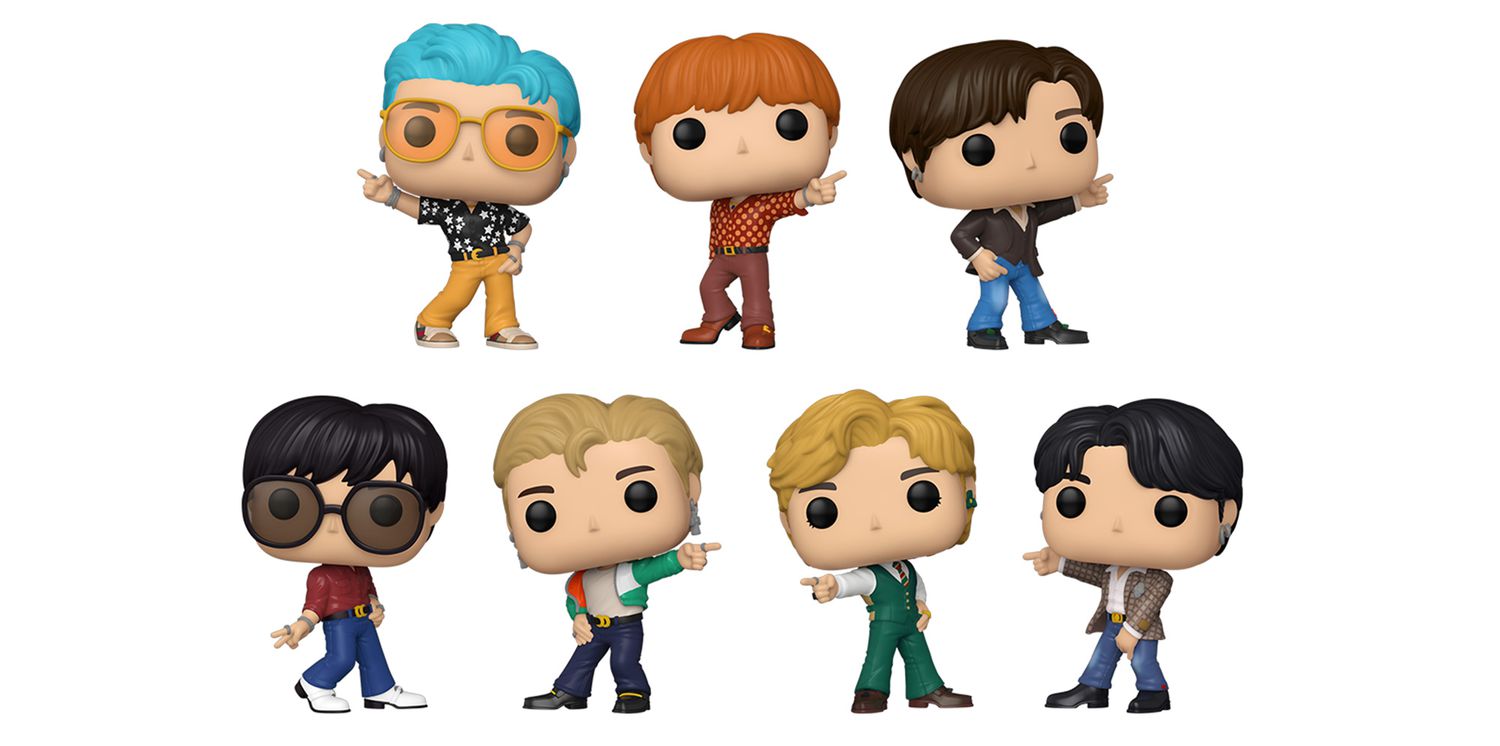 frokost Reklame linje BTS 'Dynamite' Funko Pops are available at Amazon and Walmart | EW.com