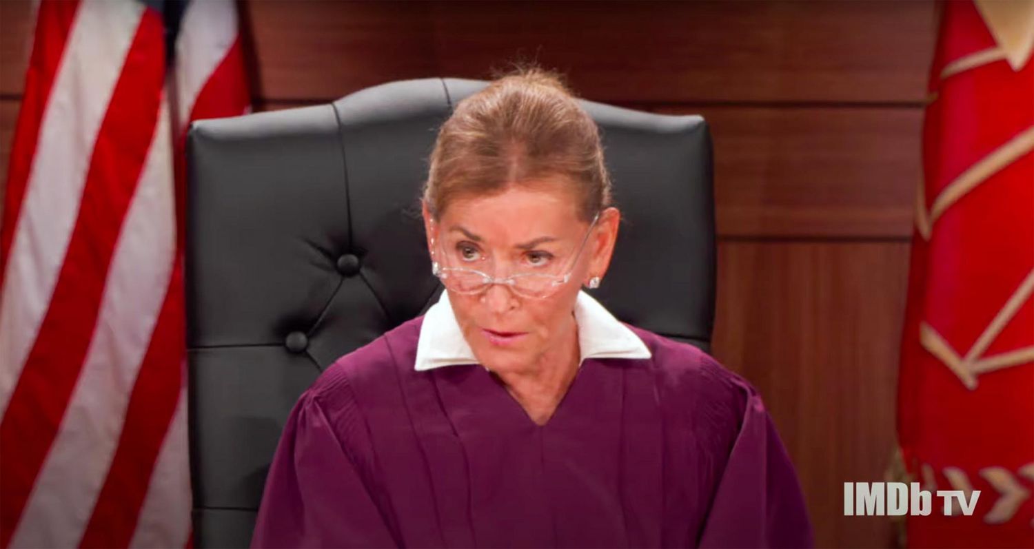 Judge Judy returns to court in Judy Justice trailer preview on IMDB TV |  EW.com