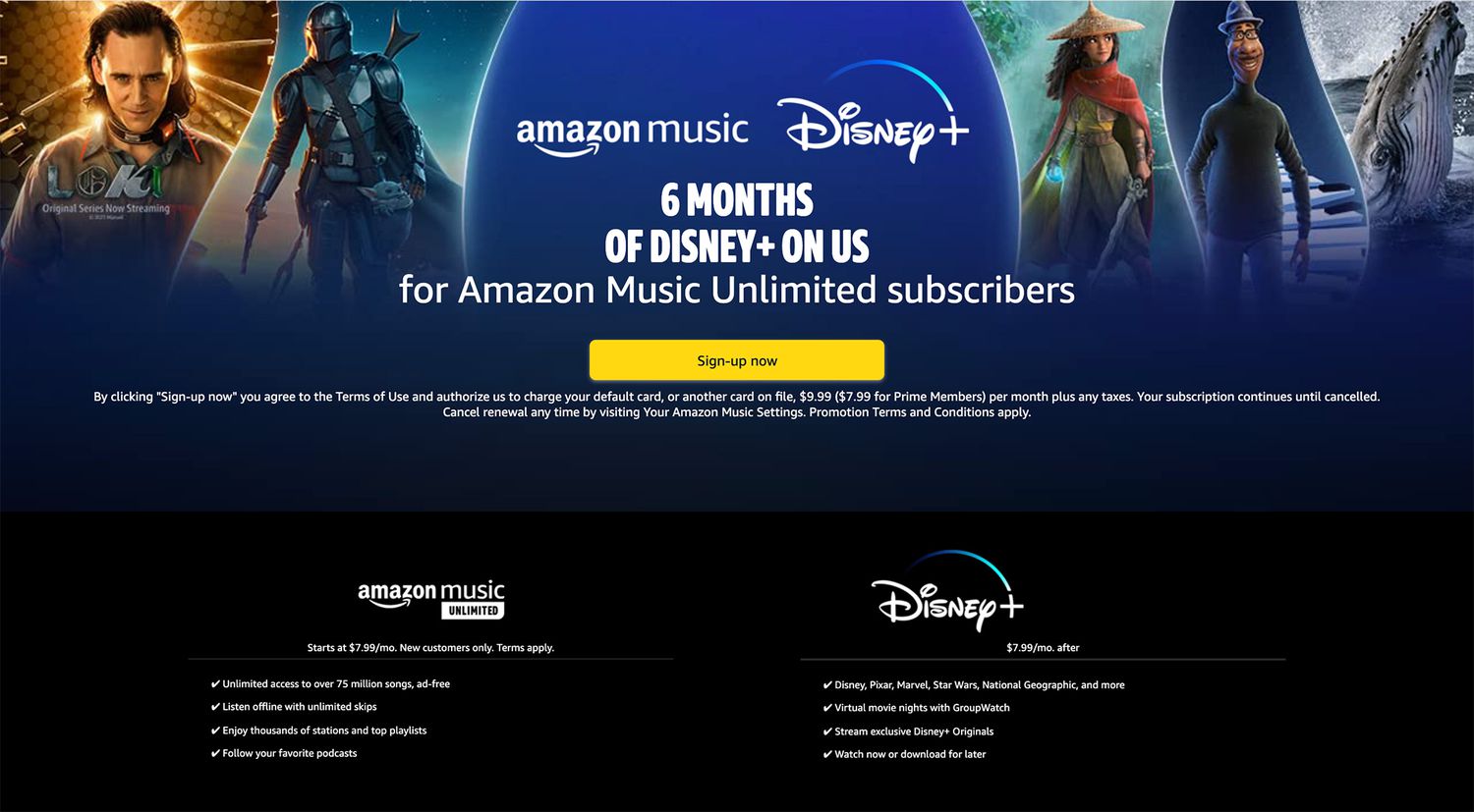 Amazon Music Unlimited Comes With Free Disney Right Now Ew Com