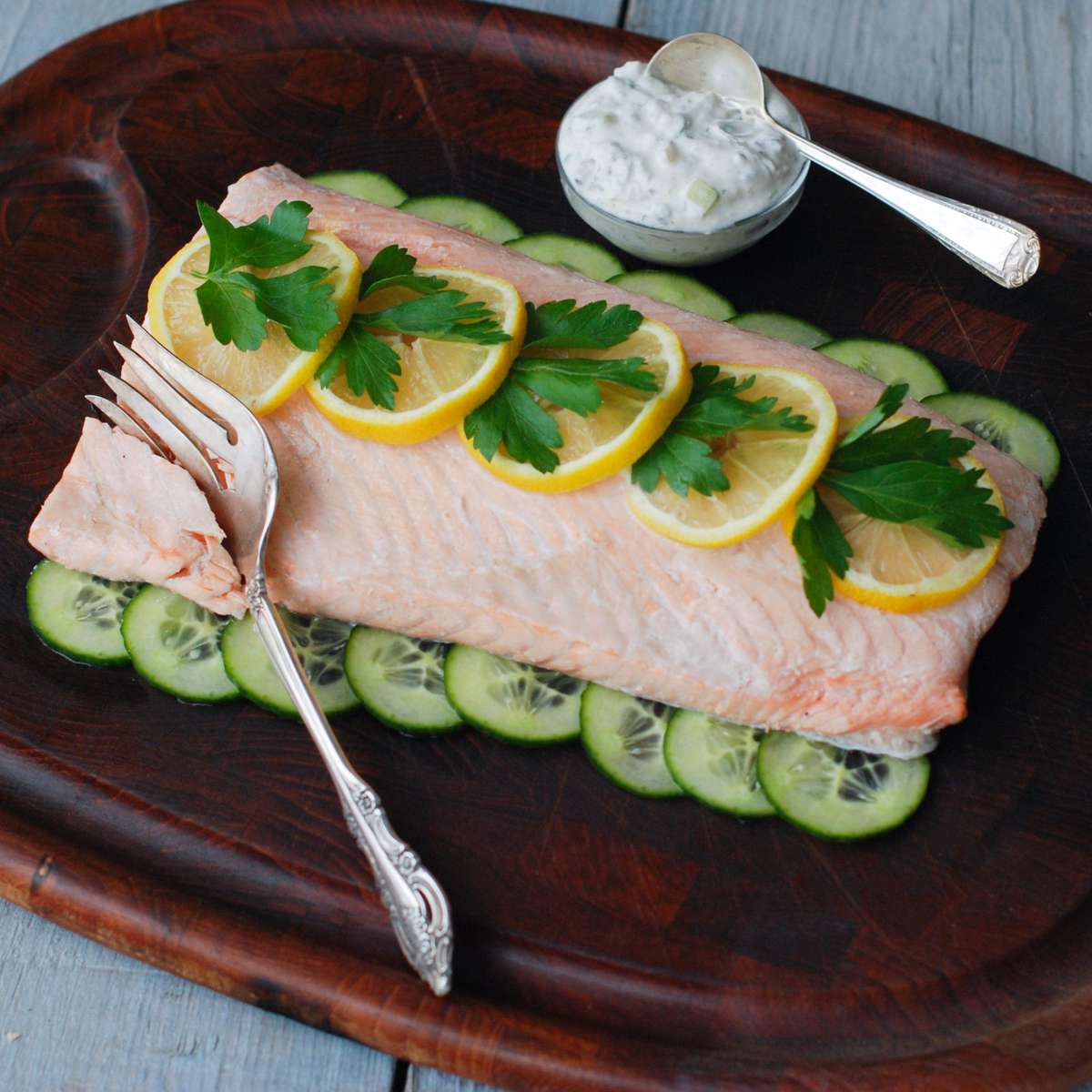 Cold Poached Salmon Recipe Andrew Zimmern Food Wine