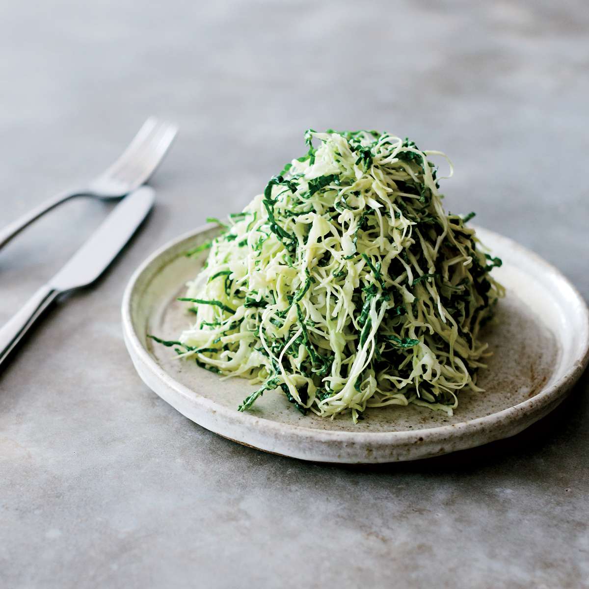 Cabbage-and-Kale Slaw with Toasted Yeast Dressing Recipe - Josh Lewis |  Food & Wine