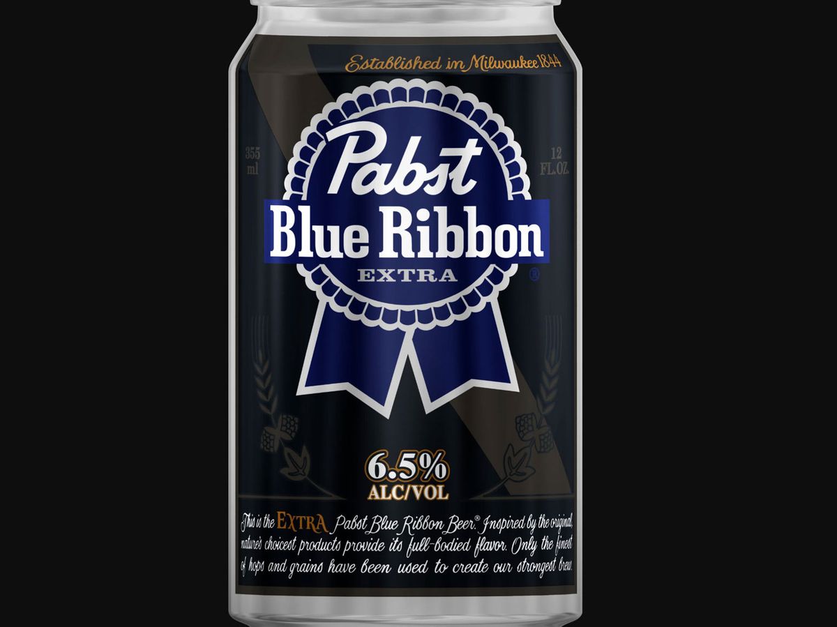 NEW Pabst Blue Ribbon Beer Koozie 