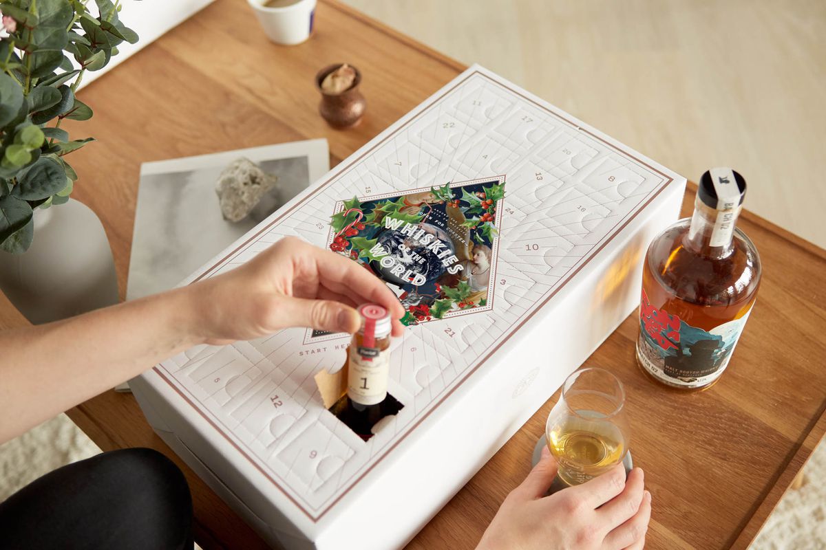 This Whiskey Filled Advent Calendar Is The Perfect Gift Food Wine