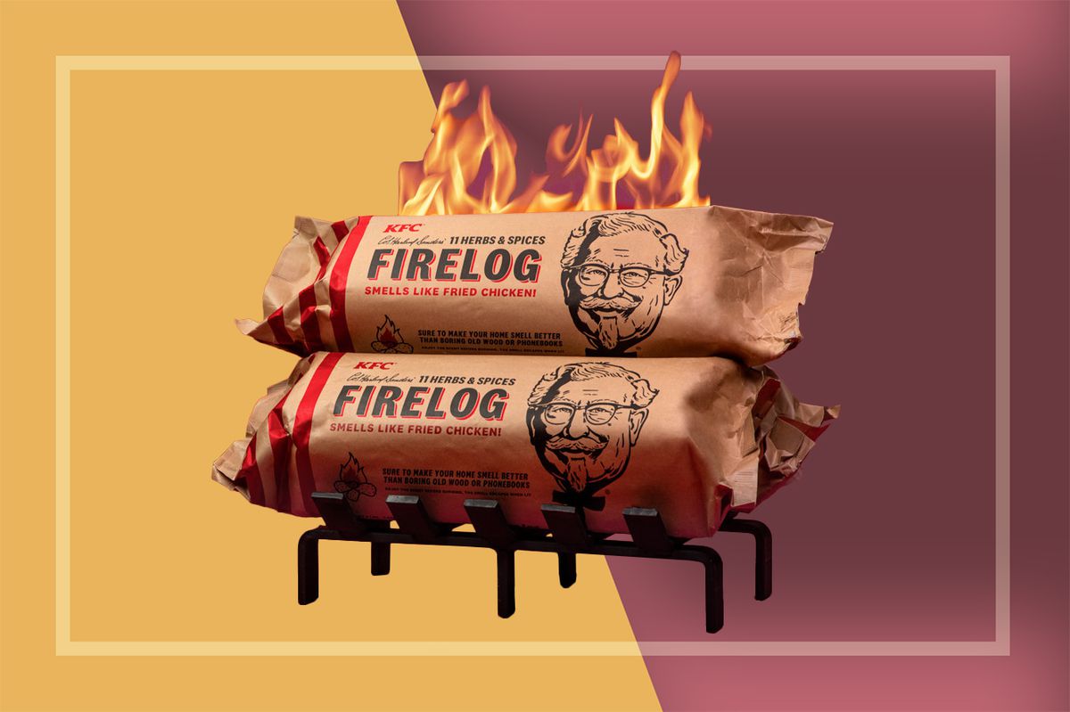 KFC Firelog with 11 Herbs and Spices for sale online 