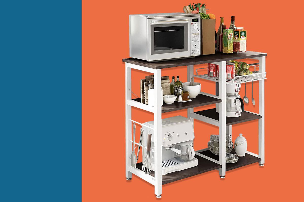 Modern Microwave Oven Rack Stand Shelf Kitchen Storage Organizer 